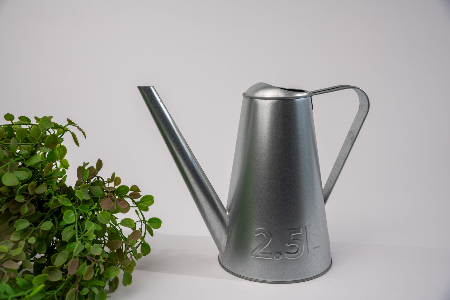 AKERBAR Watering Can, 2.5L, Galvanised, Indoor/Outdoor