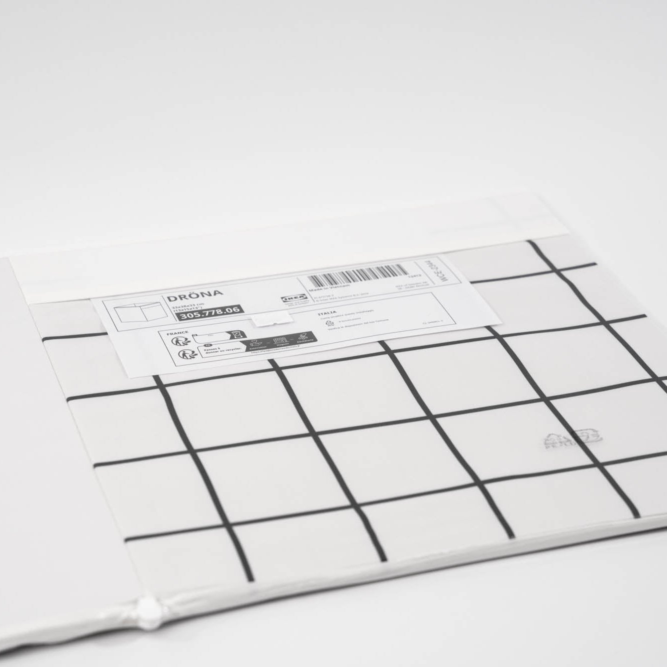 DRONA Box 33x38x33 Checkered