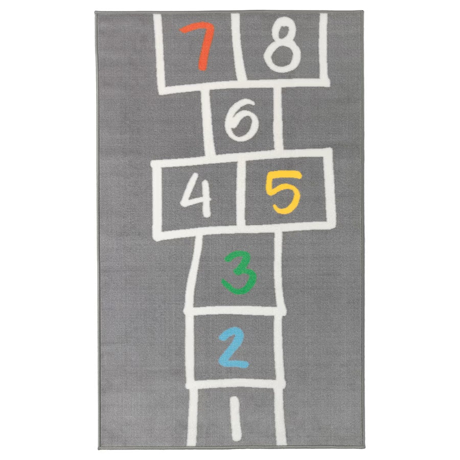 HEMMAHOS Hop-Scotch rug 100x160