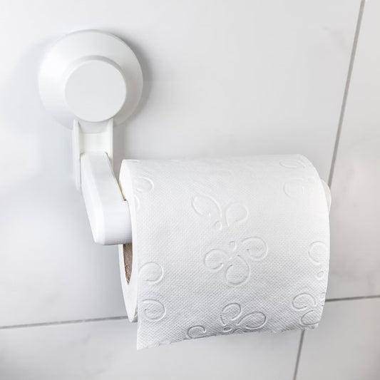 TISKEN Toilet roll holder with suction cup