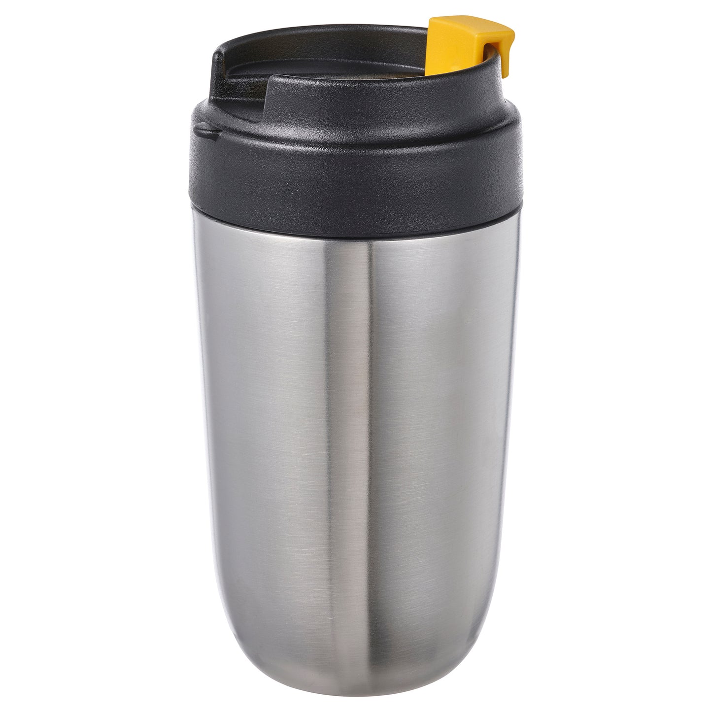Ikea ENVÅLDIG Insulated Travel Mug, 35 cl, Stainless Steel/Black - Modular Living