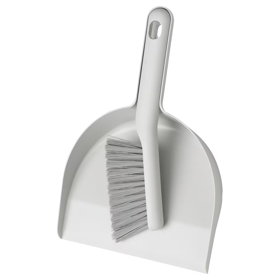 PEPPRIG dust pan/brush set