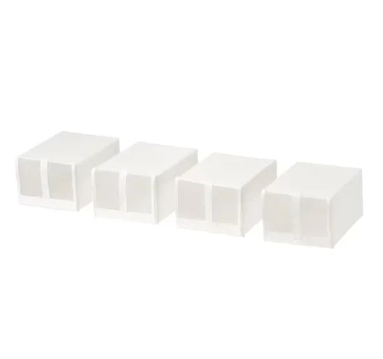 Ikea SKUBB Shoe Box, 22x34x16 cm, 4-pack - Modular Living