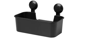 TISKEN basket with suction cup