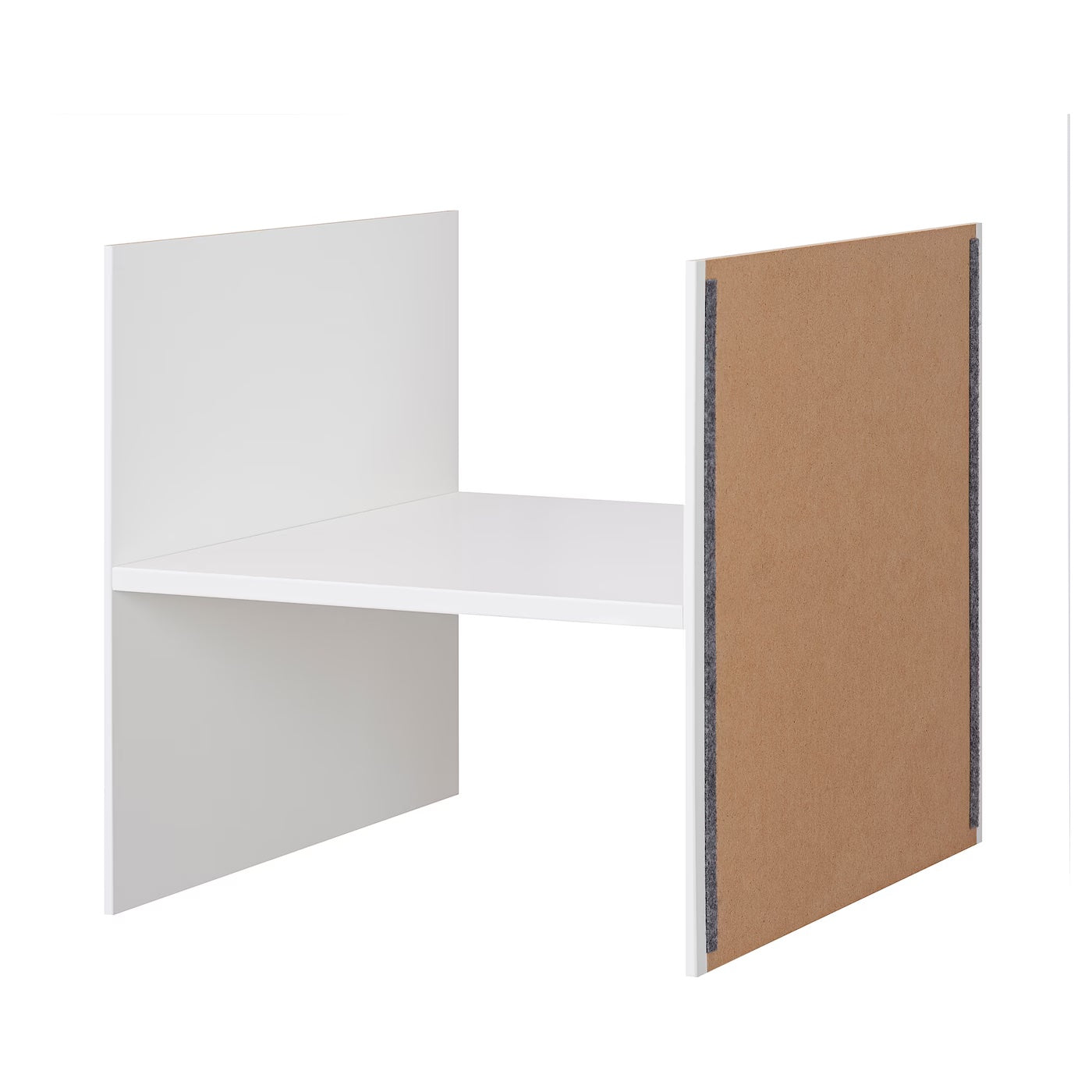 Ikea KALLAX Insert with 1 Shelf, 33x33 cm, White - Modular Living