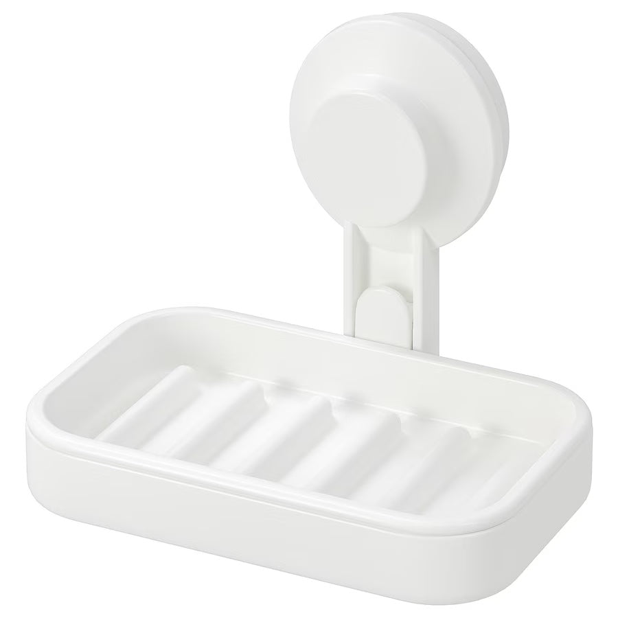 TISKEN Soap dish with suction cup