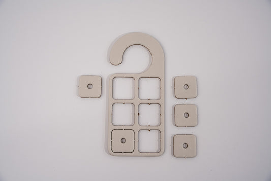 ADLAD Scented hanger, Scandinavian Woods/white, 17 cm