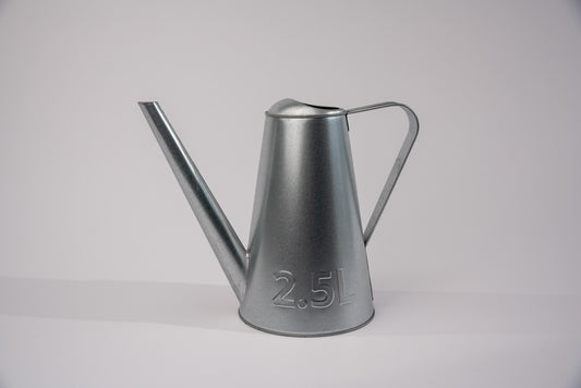 AKERBAR Watering Can, 2.5L, Galvanised, Indoor/Outdoor