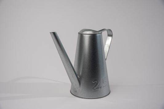 AKERBAR Watering Can, 2.5L, Galvanised, Indoor/Outdoor