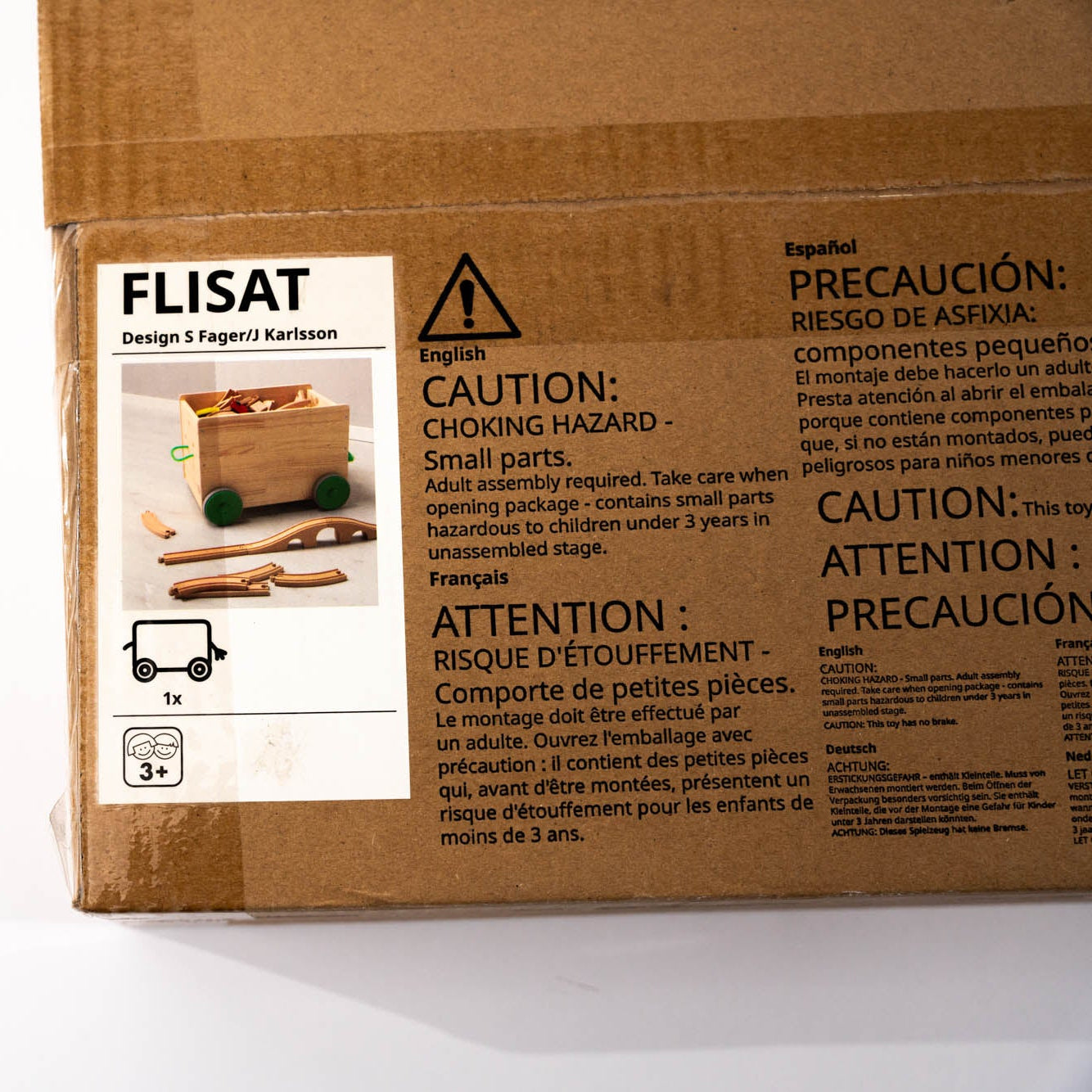 FLISAT Toy Storage with Wheels