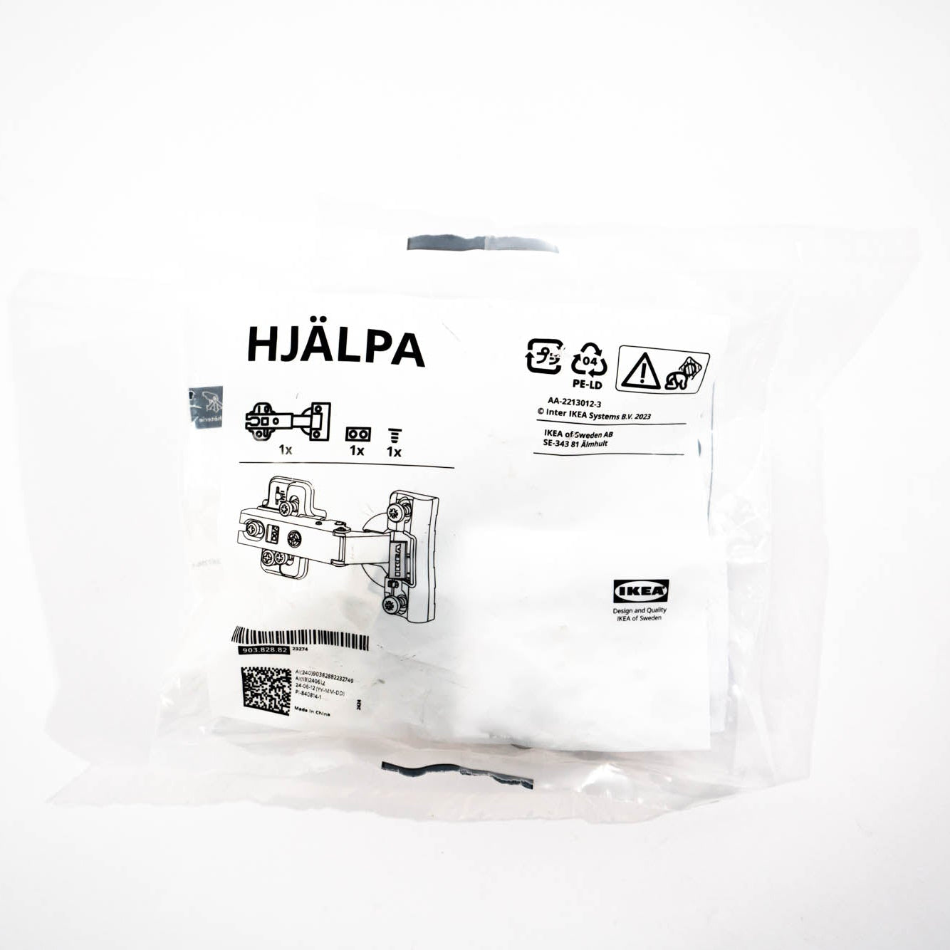 HJALPA Soft Closing Hinge (1p)