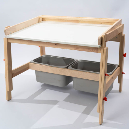 FLISAT Adjustable Child Desk – Solid Wood