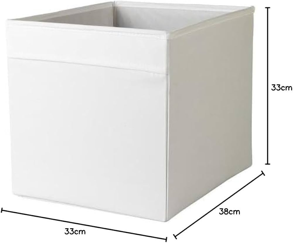 Ikea DRÖNA Box, 33x38x33 cm, White - Modular Living