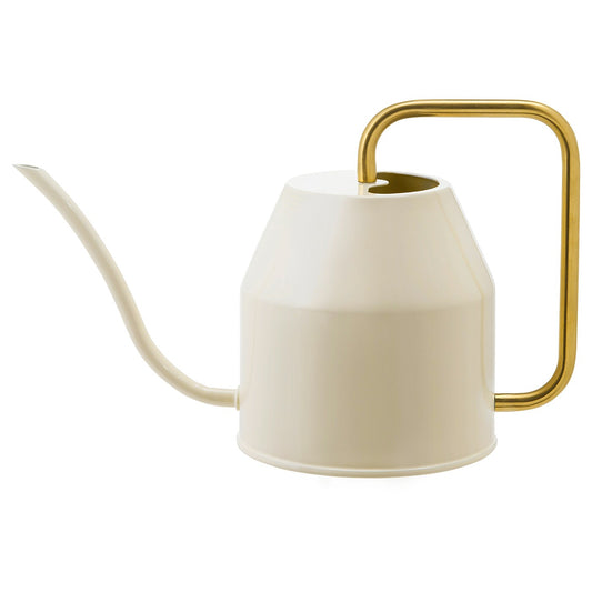Ikea VATTENKRASSE Water Can, 0.9 L, Ivory/Gold-Coloured - Modular Living