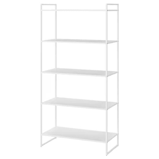Ikea JONAXEL Shelf Unit, 80x38x160 cm, White - Modular Living