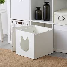 KALLAX cat house 33x33 (white)