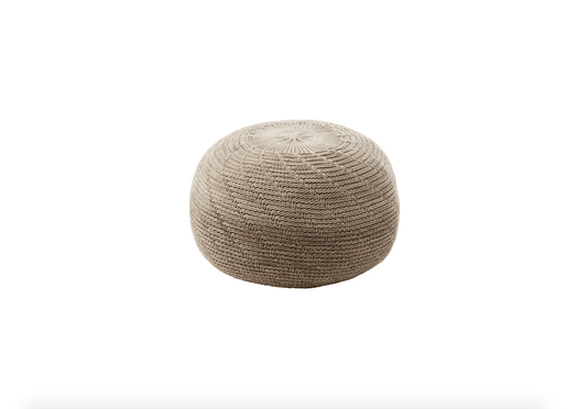 IKEA SANDARED Pouffe, 45 cm, Beige - Modular Living