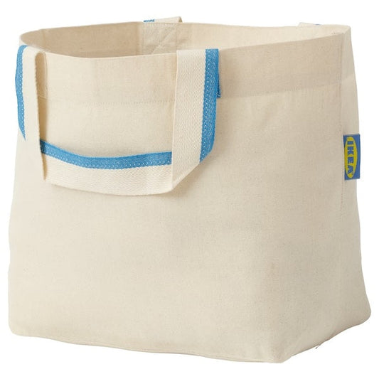 Ikea SPIKRAK Carrier Bag, 12L, Cotton/Natural - Modular Living