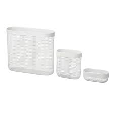 Ikea SKÅDIS Storage Basket, Set of 3 - Modular Living