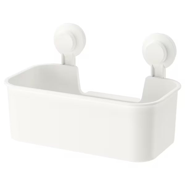 TISKEN basket with suction cup