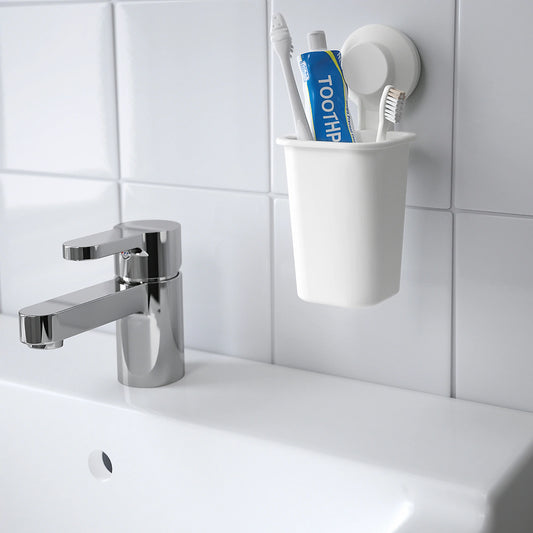 TISKEN Toothbrush holder with suction cup