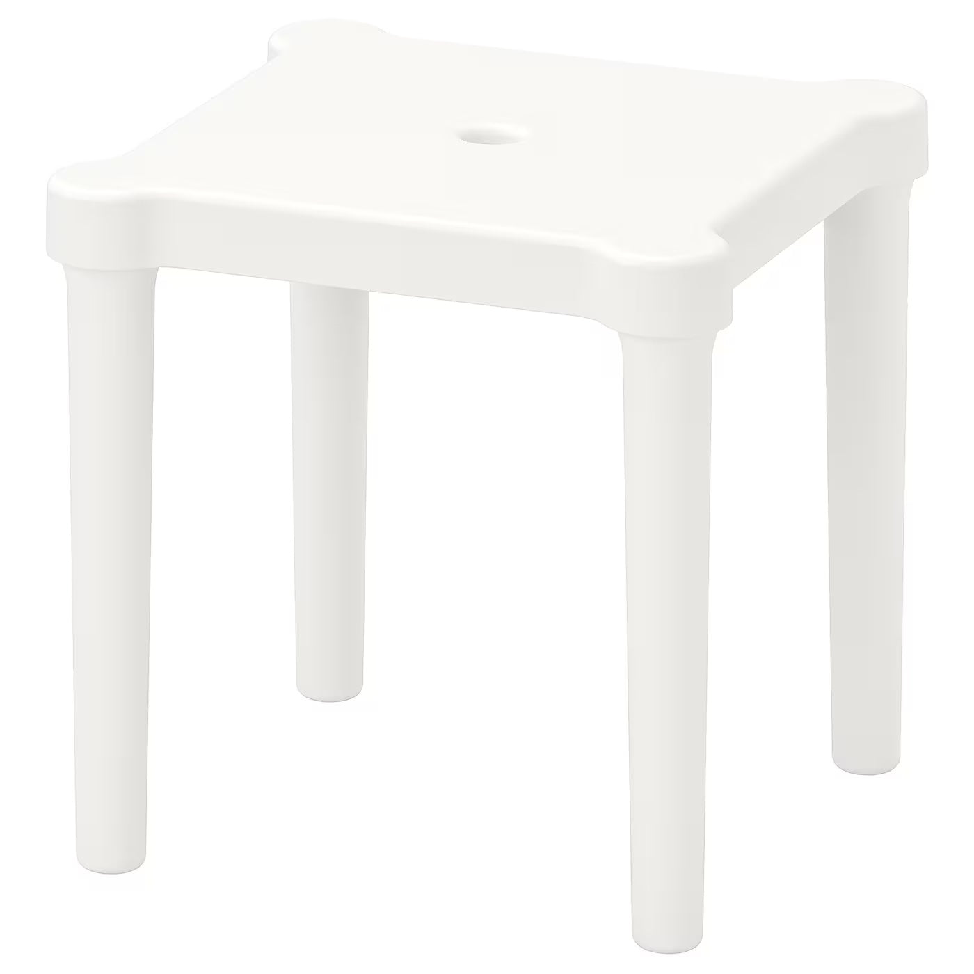 Ikea UTTER Children's Stool, Indoor/Outdoor, White - Modular Living