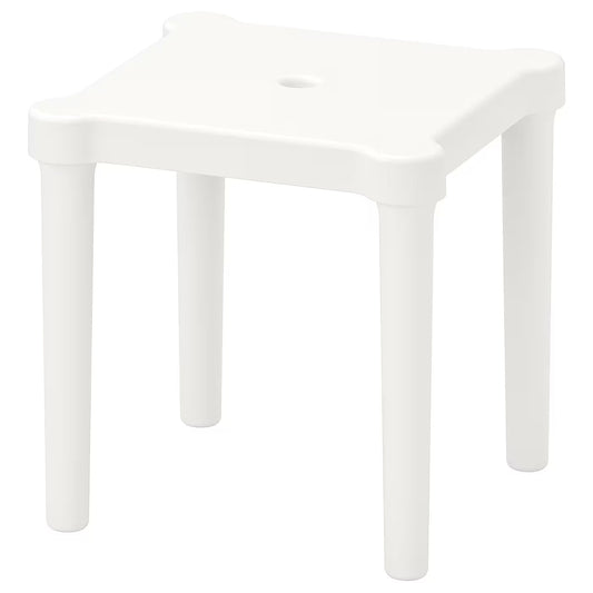 Ikea UTTER Children's Stool, Indoor/Outdoor, White - Modular Living