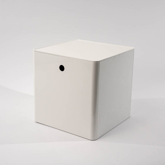KUGGIS storage box with lid 32x32x32