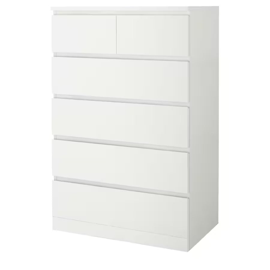 MALM chest of drawers (6) Tall 80x123