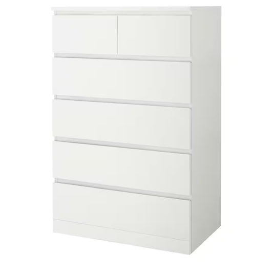 MALM chest of drawers (6) Tall 80x123