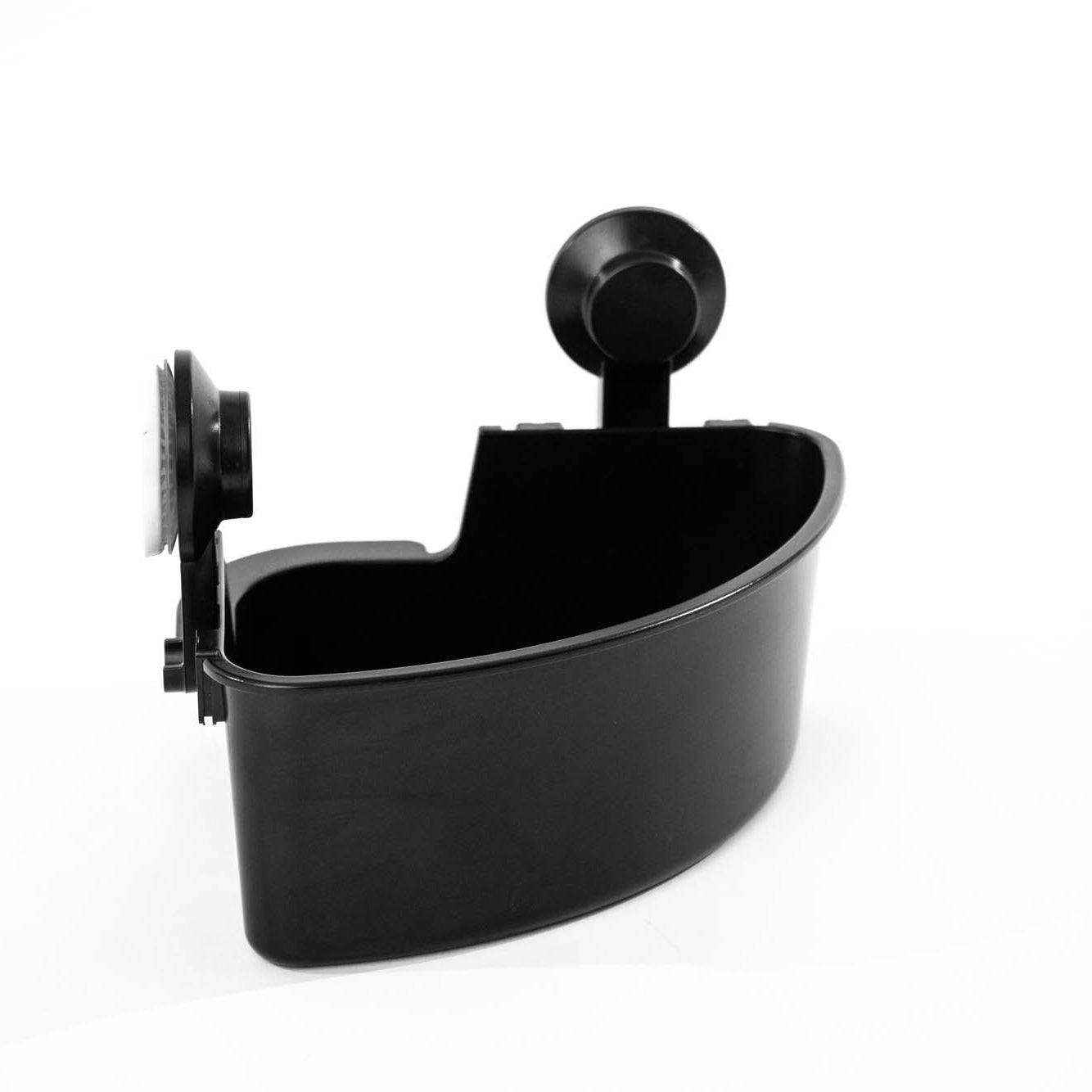 TISKEN Corner shelf with suction cup