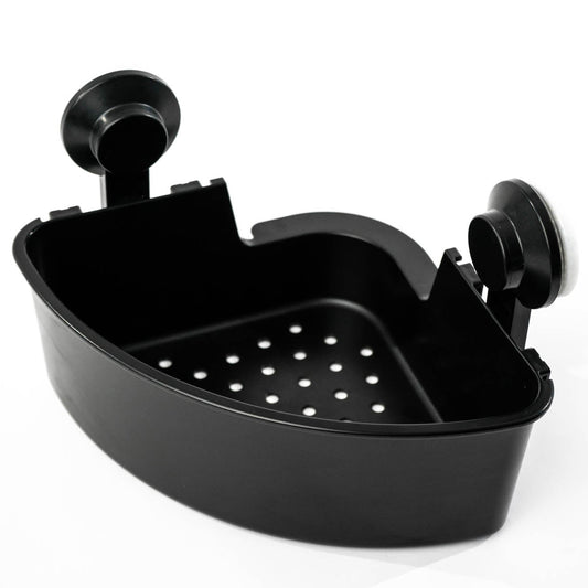 TISKEN Corner shelf with suction cup
