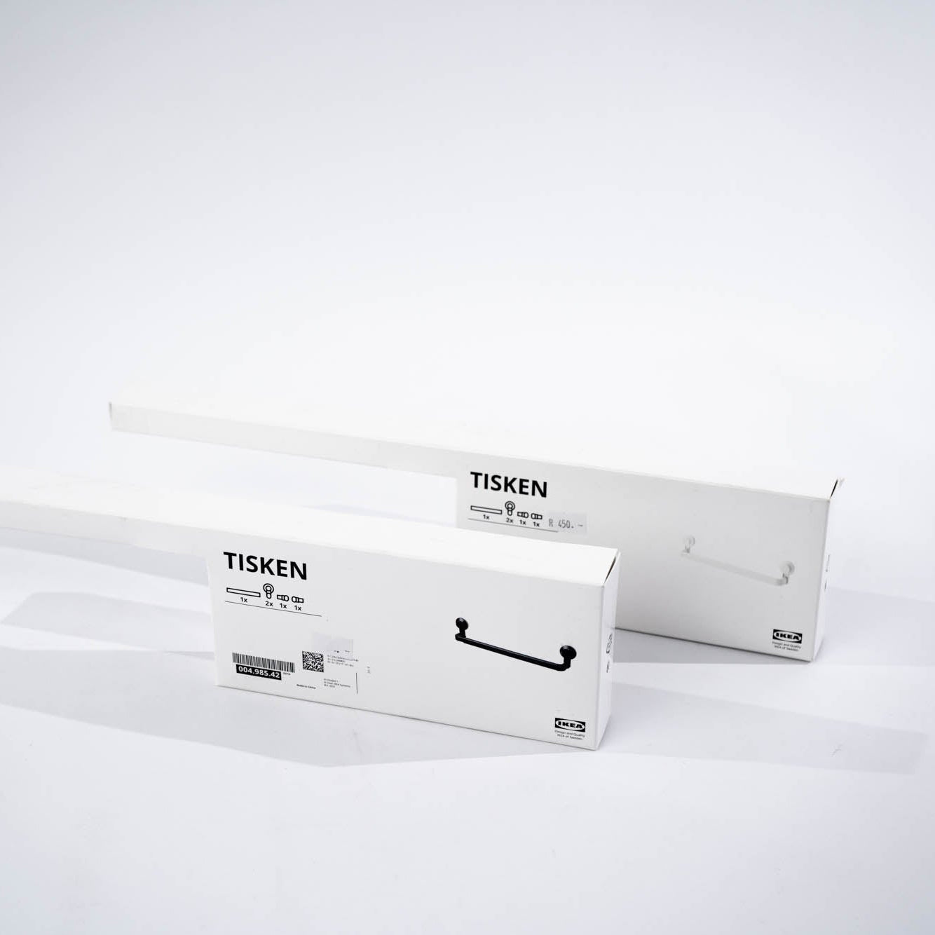 TISKEN Towel rack with suction cup