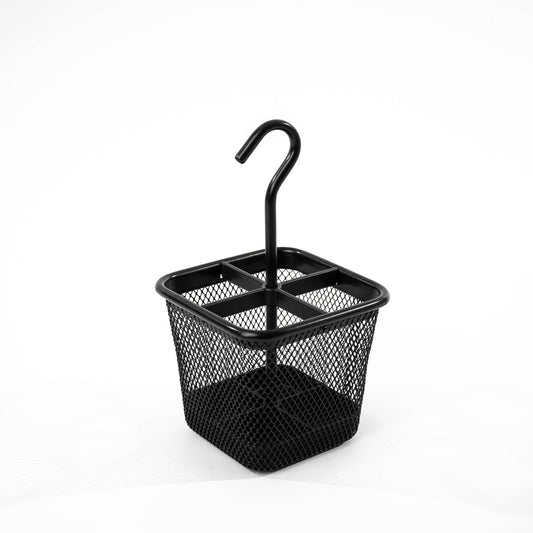 UPPDATERA Cutlery caddy, anthracite, 12x12 cm