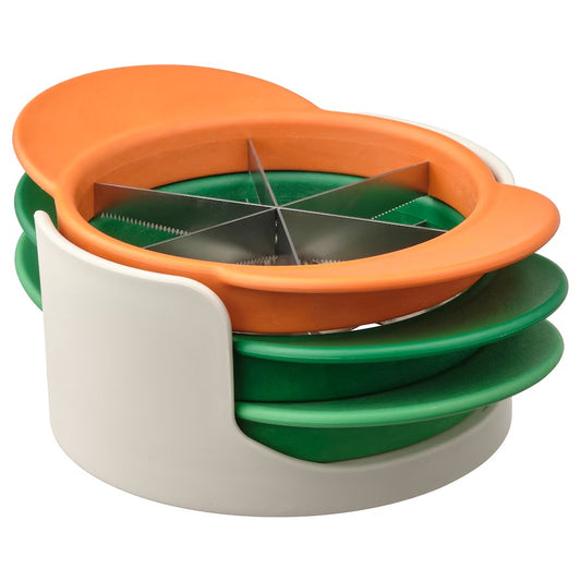 UPPFYLLD Fruit Cutter Set – 4-Piece Multicolour Kitchen Tools