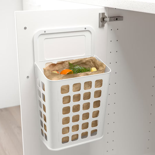 VARIERA waste bin 10 l white