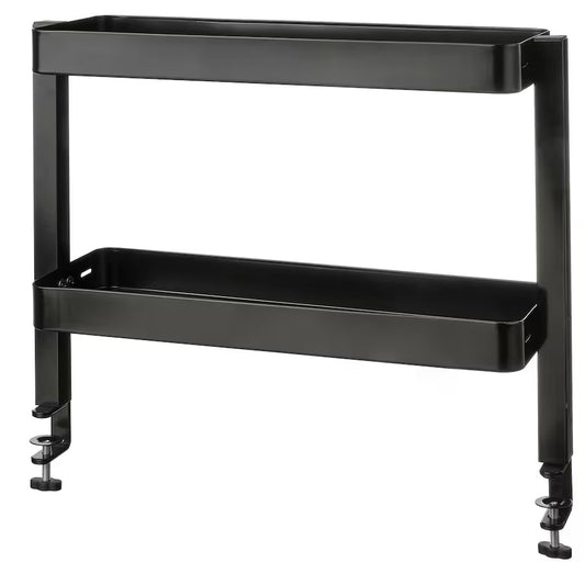VATTENKAR Desktop shelf 49x15 cm - black
