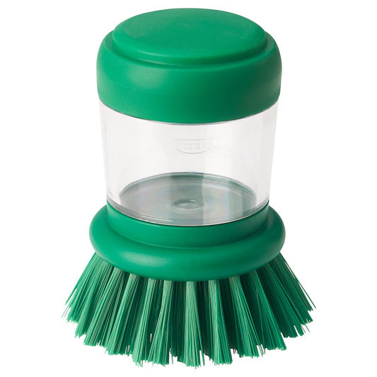 VIDEVECKMAL dish-wshng brush w dspnsr bright green